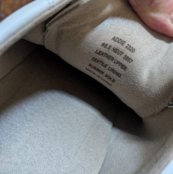 ABEO Addie / Encore sneaker, white leather - Picture 5 of 13